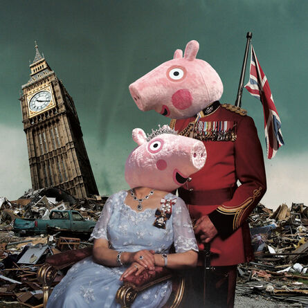 Max Papeschi, ‘God Save The Pig’, 2019