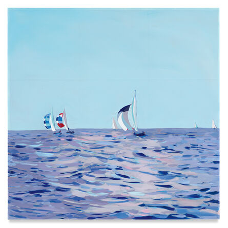 Isca Greenfield-Sanders, ‘Sailboats’, 2020