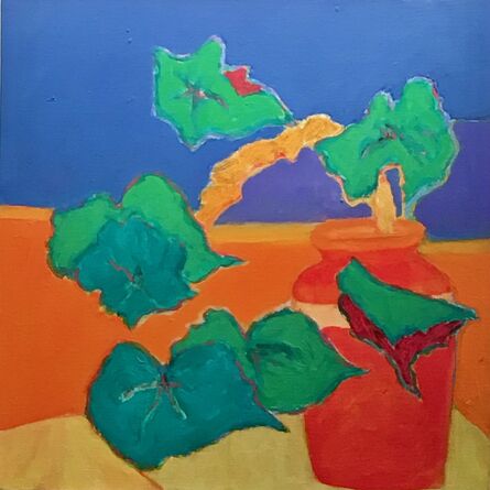Sally Brody, ‘LEAVES AND PITCHER’, 2018