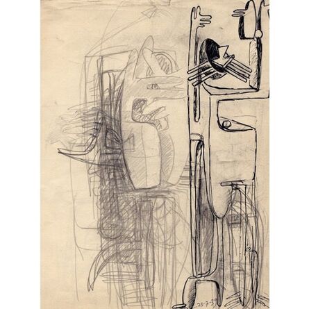 Julio González, ‘Study for Cactus Man’, 1939