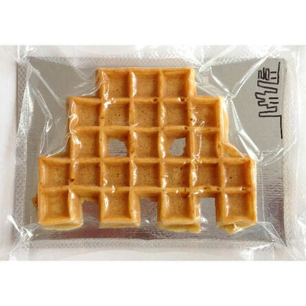 Invader, ‘Space Waffle’, 2011