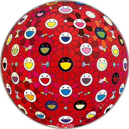 Takashi Murakami, ‘Flowerball (Bright Red)’, 2017