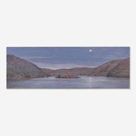 Paul Caranicas, ‘Moon Over Hudson River’, 2001
