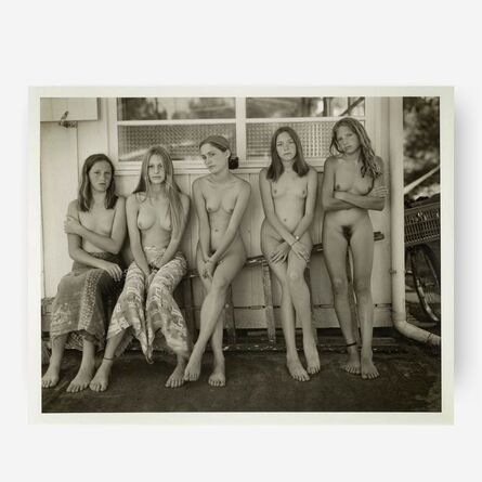 Jock Sturges, ‘Tracy, Alice, Melanie, Estelle & Mylene, France’, 1996