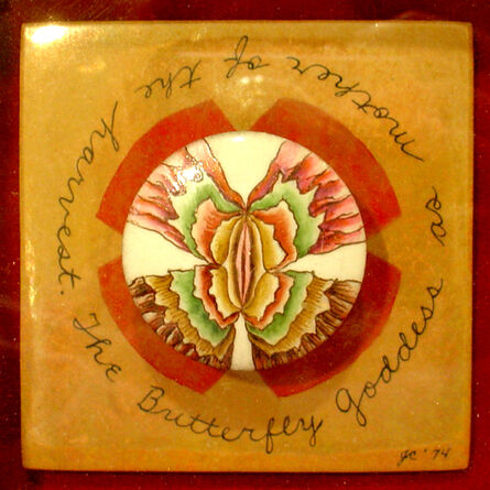 Judy Chicago, ‘Butterfly Goddess as Mother of the Harvest’