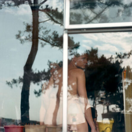 Mona Kuhn, ‘Closer, Amsterdam I (reflection of body and trees on glass)’, 2004
