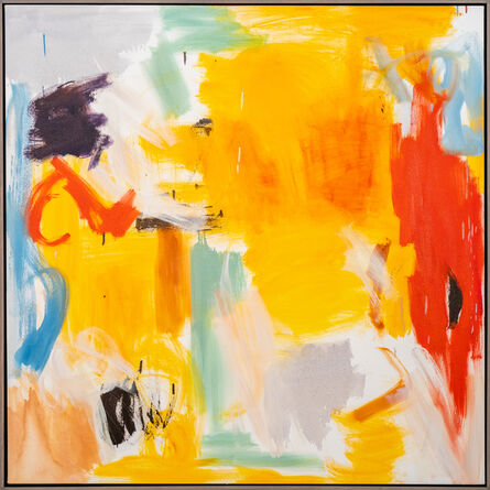 Scott Pattinson, ‘That Time - large, warm, vibrant, colourful, gestural abstract, oil on canvas’, 2020