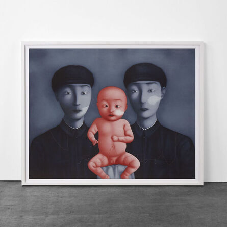 Zhang Xiaogang, ‘Comrades with Red Baby’, 2009