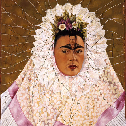 Frida Kahlo, ‘Diego on my mind (Self-portrait as Tehuana)’, 1943