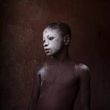 Denis Dailleux, ‘Enfant au talc, Nimela, Ghana’, 2016