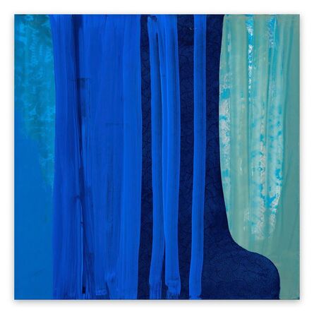 Marcy Rosenblat, ‘Blue Shift (Abstract painting)’, 2017