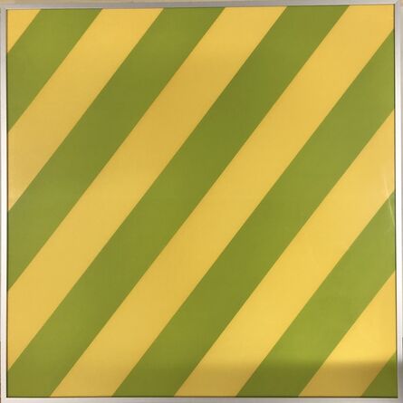 Olivier Mosset, ‘Composition Yellow / Green’, 2003