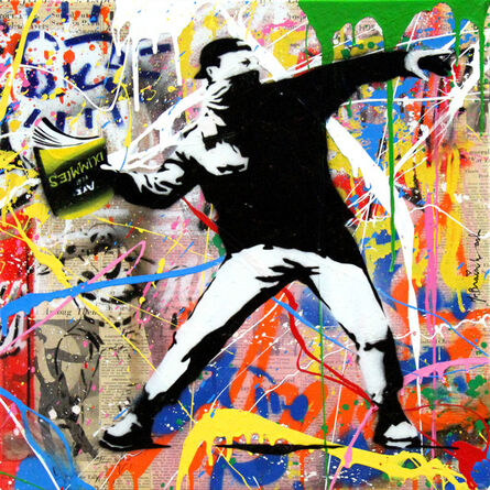 Mr. Brainwash, ‘Banksy Thrower (12) ’, 2015