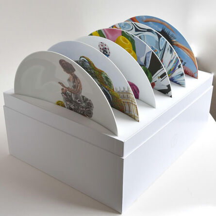 Jeff Koons, ‘Set of 6 plates, 31 cm’, 2022