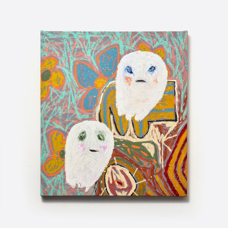 Adam Handler, ‘Brother Ghosts on Foreign Quilts’, 2019