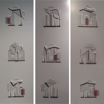 Fabian Tanferna, ‘Far Away Paper Ships ... Rotation - triptych’, 2016