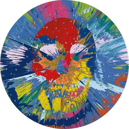 Damien Hirst, ‘Beautiful Catequil Negativism Painting for Nick (with Diamonds)’, 2011