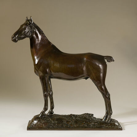 Henry Merwin Shrady, ‘Standing Hunter Stallion’, 1903