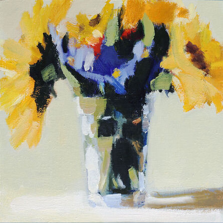 Hilda Oomen, ‘Iris & Sunflowers’, 2020