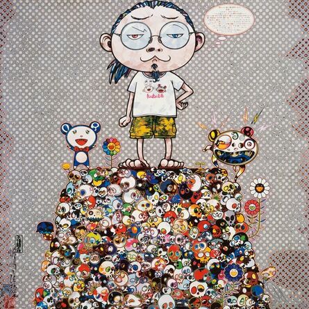 Takashi Murakami, ‘With the Notion of Death, the Flowers Look Beautiful’, 2013