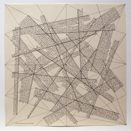 Sol LeWitt, ‘The Location of Lines. Lines from Points to Points.’, 1975