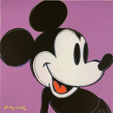 Andy Warhol, ‘Mickey Mouse (Purple)’, 1986