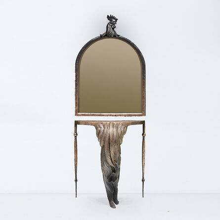 Otto du Plessis, ‘Rooster Mirror and Rooster Table in collaboration with MR’, 2019
