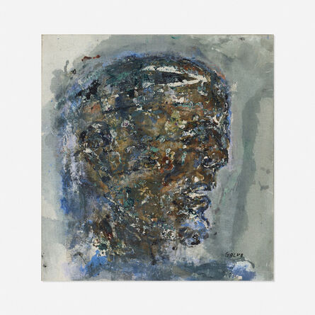 Leon Golub, ‘Head (VII)’, 1962