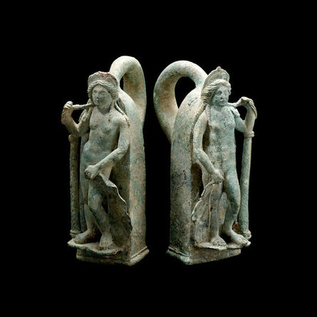 Unknown Roman, ‘Pair of Roman Bronze Chariot Handles in the Form of Venus’, 1st Century AD to 3rd Century AD