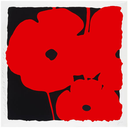 Donald Sultan, ‘Big Poppies, Sept 14, 2014 (Red)’, ca. 2014