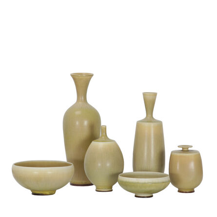 Berndt Friberg, ‘Six pieces of ceramic’, 1973-1976