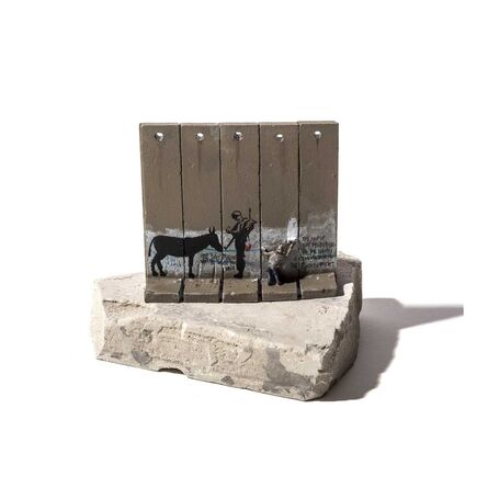 Banksy, ‘Walled Off Hotel - Five Part Souvenir Wall Section (Donkey Documents)’, 2019