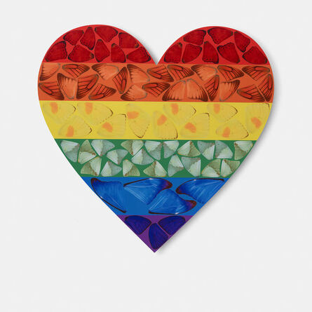 Damien Hirst, ‘Butterfly Heart (Small)’, 2020
