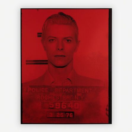 Russell Young, ‘David Bowie (Pig Series) (red)’