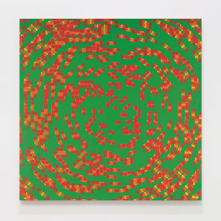 François Morellet, ‘20% de carrés superposés’, 1970