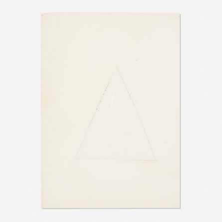 Michael Goldberg, ‘Untitled (Triangle)’, 1974