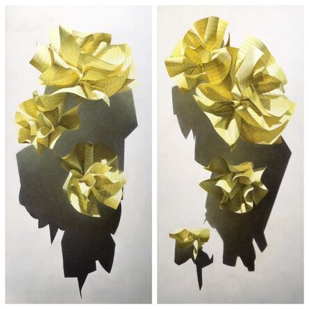 Victoria P. Wonnacott, ‘Paper Floral 1 & 2’
