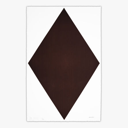 Olivier Mosset, ‘DIAMOND BROWN #2781016’, 2020