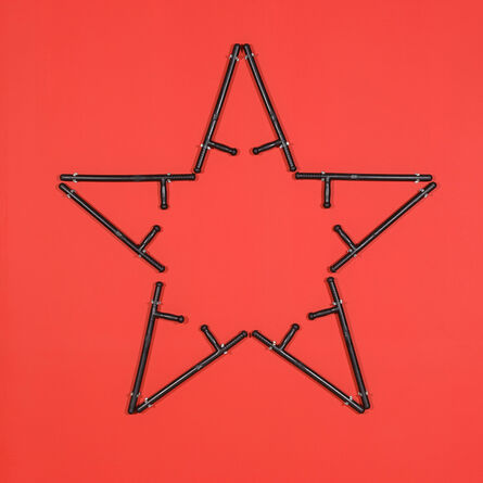 Kendell Geers, ‘T.W. Batons (Pentagram)’, 1994