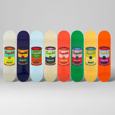 Andy Warhol, ‘Colored Campbell's Soup Cans Skateboard Decks’, 2017