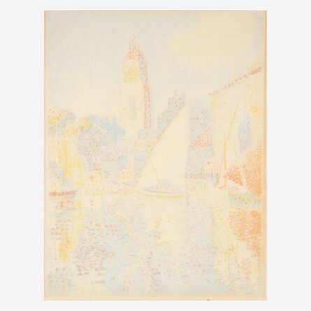 Paul Signac, ‘Saint-Tropez: Le Port’, 1897-1898