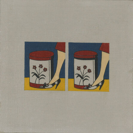 Richard Pettibone, ‘Roy Lichtenstein, Step on can with leg, 1961’, 1967