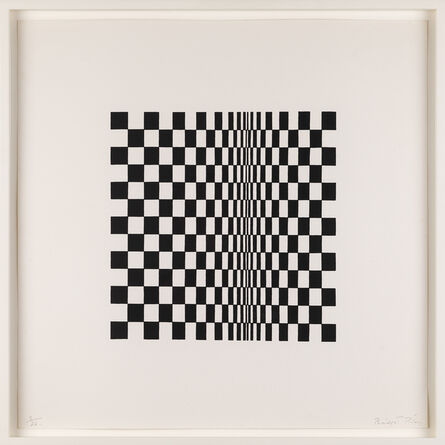 Bridget Riley, ‘Untitled (Based on Movement in Squares)’, 1962