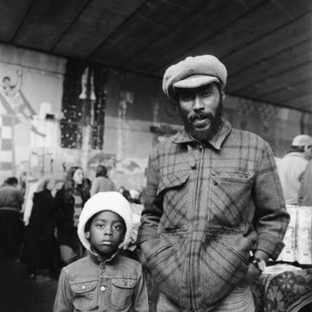 Charlie Phillips, ‘George and his Son, Marlin, Acklam Road’, ca. 1972