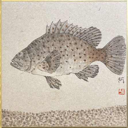 He Xi, ‘The Story of Zhuangzi and Happy fish No.4’, 2022