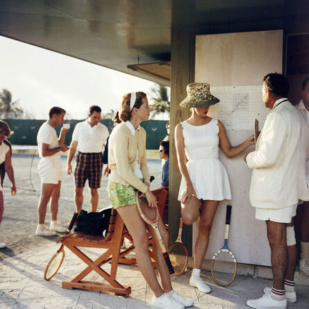 Slim Aarons, ‘Tennis in the Bahamas, 1957’, 1957