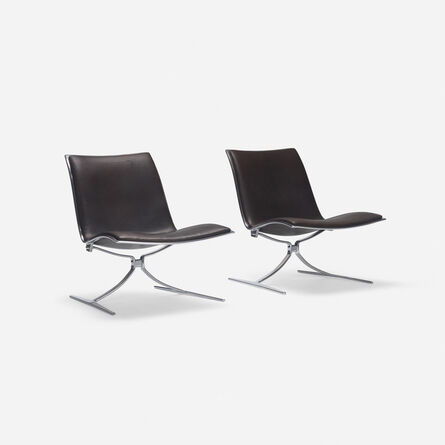 Jørgen Kastholm, ‘Skater chairs, pair’, 1968