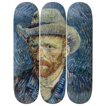 Vincent van Gogh, ‘Self-Portrait Skateboard Decks after Vincent Van Gogh’, 2019