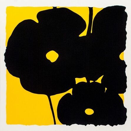 Donald Sultan, ‘Yellow Reversal Poppies’, 2015