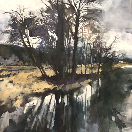 Michelle Muldrow, ‘Reflections Winter; Westport, OR’, ca. 2021